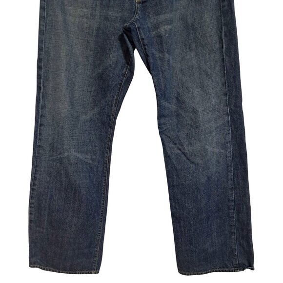 7 For All Mankind Relaxed T521R061u-061U Montana Wash Made In USA Mens 34x32 Y2K - Picture 7 of 12